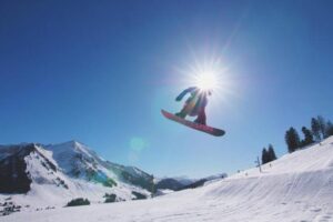 Snow board in Svizzera